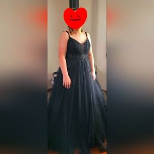 Prom Dress Black size 14